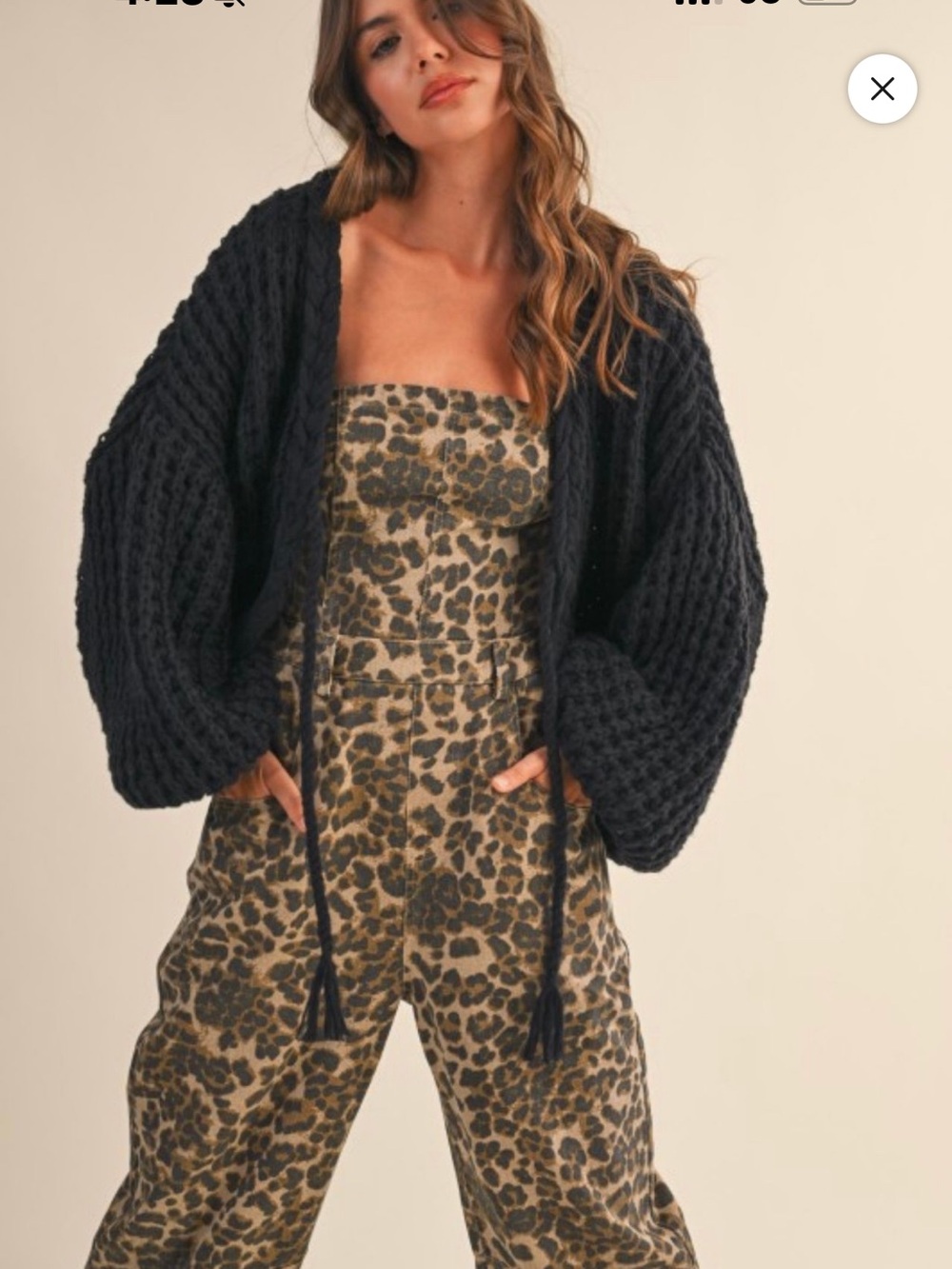Kelsi’s Balloon Sleeve Bolero Cardigan NWOT